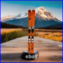 K2 JUVY Jr kid's Twin Tip skis 139cm w Marker 7.0 adjustable youth ski bindings