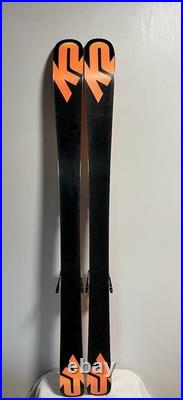 K2 JUVY Jr kid's Twin Tip skis 139cm w Marker 7.0 adjustable youth ski bindings