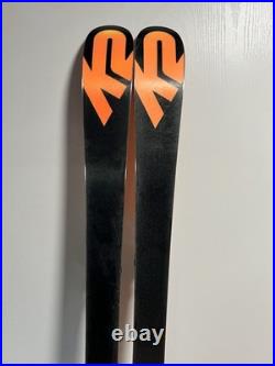 K2 JUVY Jr kid's Twin Tip skis 139cm w Marker 7.0 adjustable youth ski bindings