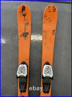 K2 Juvy All Terrain Rocker Twin Tip Skis withMarker Bindings Size 119 cm Orange
