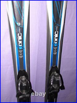 K2 KONIC WIRED 75 all mtn skis with Rocker 162cm w Marker M2 10 adjust. Bindings