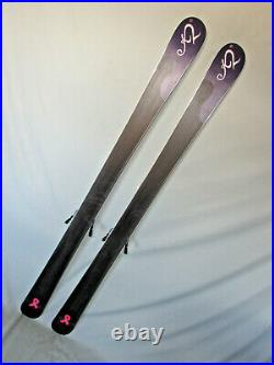 K2 Lotta LUV TNine T9 women's skis 156cm with Marker MOD 11.0 adjust. Bindings