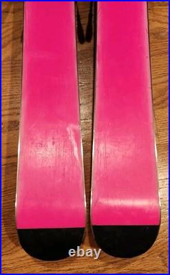 K2 Luv Bug 112 cm Junior Snow Skis With Marker 4.5 Bindings Pink