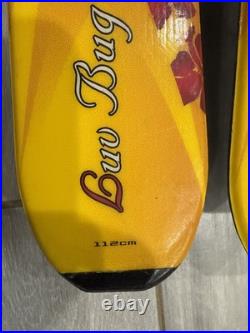 K2 Luv Bug Skis withMarker 700 Kids Bindings 112cm GREAT CONDITION