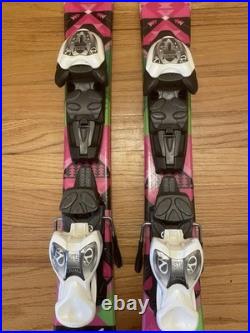 K2 Luv Bug Youth Kids Skis with MARKER 4.5 Bindings 88 cm Pink