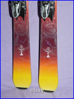 K2 Luv Machine 74 Ti 153cm Women's SpeedRocker Skis Marker/K2 Int Adj Bindings