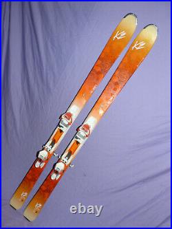 K2 Luv Struck 80 163cm Women's All-Terrain Rocker Skis Marker Int Adj Bindings