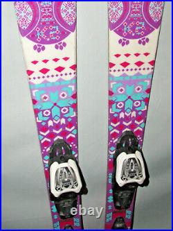 K2 MISSY girl's jr freestyle skis 129cm with Marker 7.0 DEMO youth ski bindings