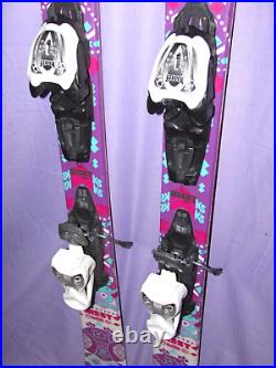 K2 MISSY girl's jr skis 129cm with Marker 7.0 Fastrak DEMO adjustable bindings