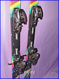 K2 MISSY girl's jr skis with Rocker 139cm with Marker 7.0 DEMO adjustable bindings