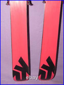 K2 MISSY girl's jr skis with Rocker 139cm with Marker 7.0 DEMO adjustable bindings