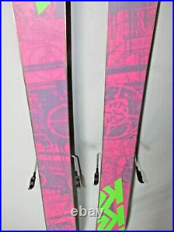 K2 MISSbehaved women's skis 149cm with Marker 11.0 Speedpoint adjustable bindings
