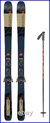 K2 Mindbender 90C snow skis 172cm w-bindings (incl POLES at BuyItNow) NEW 2024