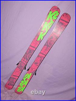 K2 Missbehaved women's skis 149cm w Marker 3 Ten Speedpoint adjustable bindings