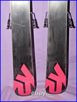 K2 Missconduct Jr girl's twin tip skis 119cm with Marker 4.5 FDT adjust. Bindings