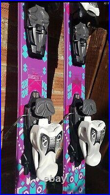 K2 Missy Twin tip skis 149cm with Marker bindings adjustable
