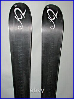 K2 PHAT LUV women's all mtn POWDER skis 153cm with Marker FREE 12 ski bindings