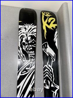 K2 Revival Limited Edition Iron Maiden Skis 159cm To Use Or Wall Art Collectible K2 Revival Limited Edition Iron Maiden Skis 159cm To Use Or Wall Art Collectible