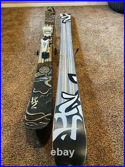 K2 Skis Kung Fujas Size 179cm with Marker Schizo 12.0 bindings