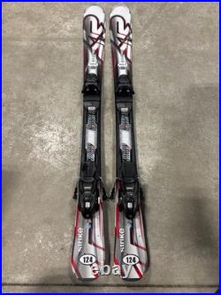 K2 Strike 124 cm Skis With Marker M2 10 Quikclik GW Bindings (New)