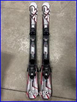 K2 Strike 124 cm Skis With Marker M2 10 Quikclik GW Bindings (New)