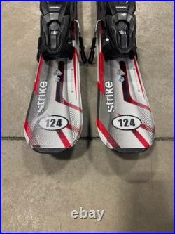 K2 Strike 124 cm Skis With Marker M2 10 Quikclik GW Bindings (New)