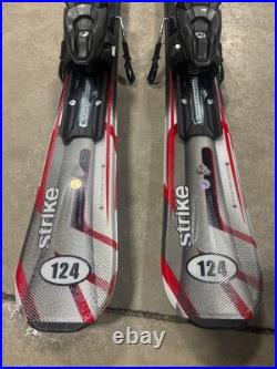 K2 Strike 124 cm Skis With Marker M2 10 Quikclik GW Bindings (New)