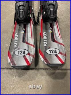 K2 Strike 124 cm Skis With Marker M2 10 Quikclik GW Bindings (New)