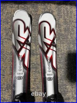 K2 Strike 124 cm Skis With Marker M2 10 Quikclik GW Bindings (Used)