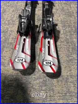 K2 Strike 124 cm Skis With Marker M2 10 Quikclik GW Bindings (Used)