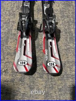 K2 Strike 124 cm Skis With Marker M2 10 Quikclik GW Bindings (Used)