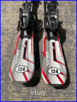K2 Strike 124 cm Skis With Marker M2 10 Quikclik GW Bindings (Used)