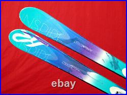 K2 Super Inspire Women's Skis 163cm All-Mtn Rocker with Marker Integrated Bindings