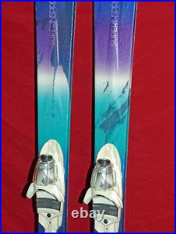 K2 Super Inspire Women's Skis 163cm All-Mtn Rocker with Marker Integrated Bindings
