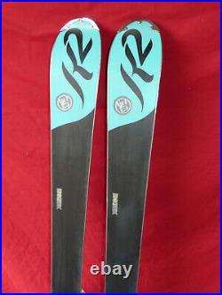K2 Superific 146cm Women's All-Mountain Rocker Skis Marker Squire Bindings
