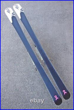 K2 T9 True Luv Women's All Mountain Carving Skis, 156cm with Adjustable Bindings