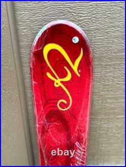 K2 TNine Burnin' Luv Womens Red Size 160cm Alpine Skis + Marker Bindings