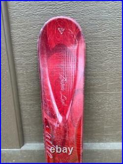 K2 TNine Burnin' Luv Womens Red Size 160cm Alpine Skis + Marker Bindings