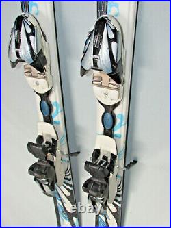 K2 TRUE LUV TNine women's skis 163cm with Marker ERP 10.0 adjustable bindings