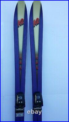 K2 T. W. O. W. 48 Skis 146 cm USA withMarker M27 Twincam Bindings