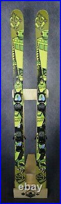 K2 Twintip Junior Skis Size 149 CM With New Marker Bindings