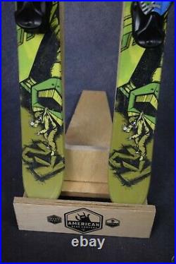 K2 Twintip Junior Skis Size 149 CM With New Marker Bindings