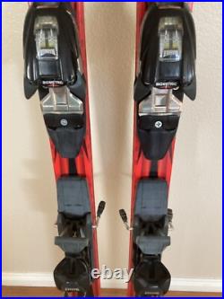 K2 USA Red Skis 188, 3.5 Torsion Coupler with Marker M8.1 Logic 1 Graph Bindings