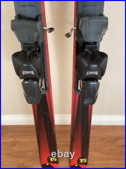 K2 USA Red Skis 188, 3.5 Torsion Coupler with Marker M8.1 Logic 1 Graph Bindings
