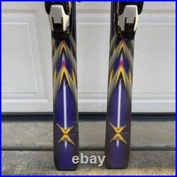 K2 X 14 Series Skis Marker Binding- Purple & Black & Yellow