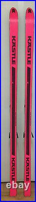 Kastle skis RX12 slim racing 195cm Marker M48 bindings free poles
