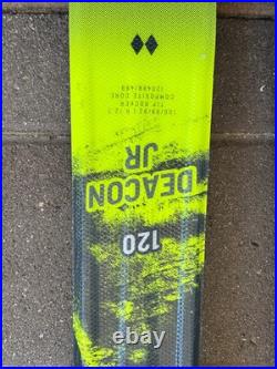Kid's Volkl Deacon Jr 120 cm All Mountain Skis Marker 4.5 Bindings