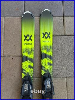 Kid's Volkl Deacon Jr 120 cm All Mountain Skis Marker 4.5 Bindings
