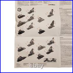 MARKER 6570W1KA M2 10.0 TP 85mm GRIP WALK Ski Bindings, Black DIN 3.0 10.0