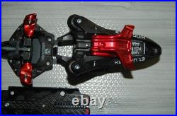 MARKER Kingpin 13 Touring Ski Bindings Brakes 100 125 mm Black/Red